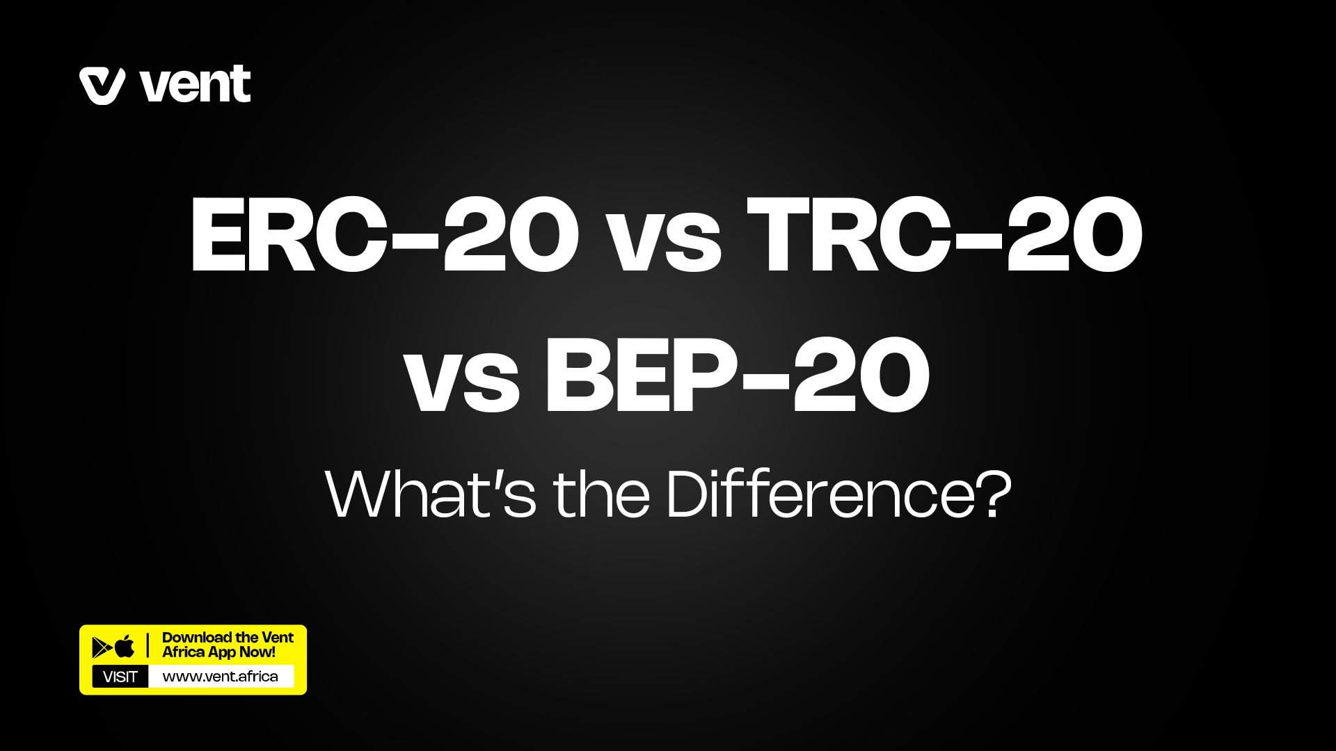ERC-20 vs TRC-20 vs BEP-20: What is the Difference?